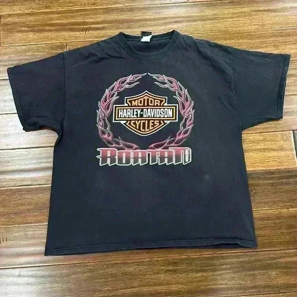 Harley-Davidson Other - Harley Davidson vintage 90’s Grunge Men's Y2K T-shirt